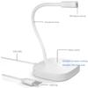MSUDGH USB Microphone, Unidirectional Condenser Desktop/Laptop/PC Mic with Mute Button, Professional Desktop Microphone view 4