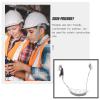 Universal Hard Hat Chin Strap with Black Elastic Strap and Chin Cup Adjustable Hard Hat Strap Professional Tools view 3