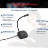 MSUDGH USB Microphone, Plug & Play Gaming Mic, Microphone for Streaming with Mute Button, Ideal for Gaming, Meetings (Black) view 3