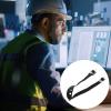INOOMP Hard Hat Chin Strap Helmet Chin Strap Adjustable Single Snap Hard Hat Neck Strap Sports Chin Guard for Safety Helmet Protection Supplies Helmet Chin Strap view 2