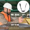 INOOMP Hard Hat Chin Strap Helmet Chin Strap Adjustable Single Snap Hard Hat Neck Strap Sports Chin Guard for Safety Helmet Protection Supplies Helmet Chin Strap view 3