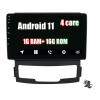 Android 11 Car Radio Head Unit Car Stereo for Ssang Yong Korando Actyon 2010 2011 2012 2013 9 Inch Touch Screen GPS Navigation for Car RDS Carplay FM GPS Stereo view 1