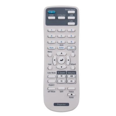 AIDITIYMI 219863500 Replacement Remote Compatible with Epson Projector EX3280 EX5280 EX9230 VS260 EB-992F EB-982W EB-972 EB-118 EB-W49 EB-X49 EB-E20 EB-FH52 EB-W52 EB-W51 EB-X51 EB-E10 EB-FH06 EB-W06