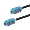 Superbat Fakra HSD LVDS Adapter 3ft Wiring Harness HSD 535 4-Core Cable Fakra Z Female Connector for USB Wire Vehicle Transmission Screens etc. view 2