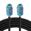 Superbat Fakra HSD LVDS Adapter 3ft Wiring Harness HSD 535 4-Core Cable Fakra Z Female Connector for USB Wire Vehicle Transmission Screens etc. view 3
