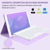 BQSS for iPad 9th Generation Case with Keyboard 10.2 Inch, Detachable Wireless Bluetooth Keyboard Case with Pencil Holder for iPad 9th/8th/7th, for iPad Air 3rd Gen/Pro 10.5 inch (Purple) view 3