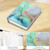 Fintie Instax Mini Photo Album for 2x3-Inch Film - 104 Pockets Small Albums for Fujifilm Instax Mini 12/11/99/40/7+/EVO/LiPlay/Link 3-2-1 Instant Camera/Polaroid Hi-Print Printer, Emerald Marble view 4