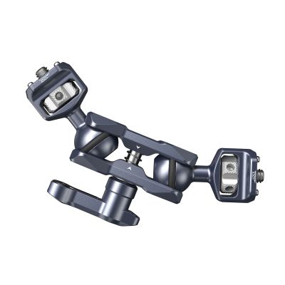 SMALLRIG Camera Magic Arm, Flexible Articulating Arm with 1/4 Screws, Field Monitor Mount with Dual Ballhead, Aluminum