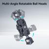 SMALLRIG Camera Magic Arm, Flexible Articulating Arm with 1/4 Screws, Field Monitor Mount with Dual Ballhead, Aluminum view 2