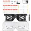 Gikfun Light Up Glasses Soldering Practice Kit Sound Activated LED Eyeglasses DIY Electronics Kit for School Learning Project EK1972 view 2