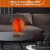 Vnemofey Levitating Moon Lamp- 16 Colors Galaxy Lamp | Brightness Adjustable, Floating Moon Light Spinning Freely in the Air for Birthday Thanksgiving Gifts view 3