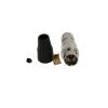ZBLZGP Hirose 4pin Male Connector, HR10A Series, Circular Push Pull Design, Industrial Grade, High Durability, for Sound Devices, Camera Power Connection view 4