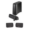Polk Audio MagniFi Mini AX Sound Bar with Wireless Subwoofer Bundle | Includes SR2 Wireless Surround Speakers view 1