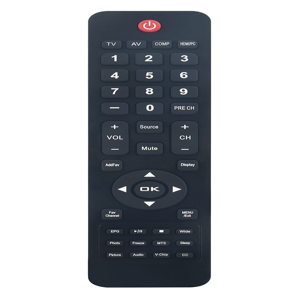 098GR7BD2NEACD Replacement Remote Control Compatible with AOC LCD TV LE19W037 LE24H138 LE22H168 LE24H067 LE22H067 LC32W033 LE19W037 LE22H067 LC32W033 LE24H037 LE22H037 LE22H138