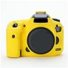 Camera Soft Silicone Case Bag Yellow Rubber Armor Skin Body Cover Protector for Canon EOS 7D Mark II camera view 1
