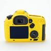 Camera Soft Silicone Case Bag Yellow Rubber Armor Skin Body Cover Protector for Canon EOS 7D Mark II camera view 2