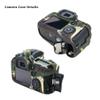 Camera Soft Silicone Case Bag Red Rubber Armor Skin Body Cover Protector for Canon EOS 7D Mark II camera view 3