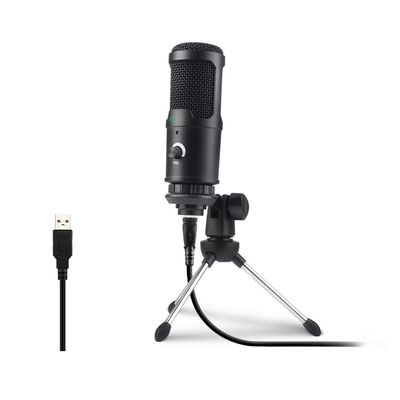 MSUDGH USB Microphone Condenser Microphone is Suitable for PC Computer Laptop Recording Studio Singing Game Streaming