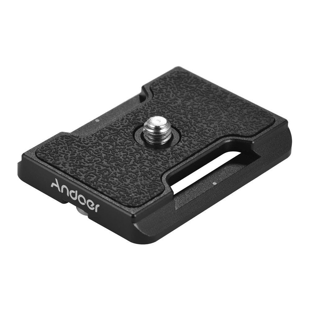 Andoer TY-50 Quick Release Plate Small QR Plate with Arca Swiss Standard Mount 1/4 Inch Screw for DSLR Camera