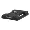 Andoer TY-50 Quick Release Plate Small QR Plate with Arca Swiss Standard Mount 1/4 Inch Screw for DSLR Camera view 2