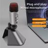 MSUDGH Recording RGB Condenser Microphone is Suitable for Laptop Professional USB Microphone for Game Live Broadcast view 2