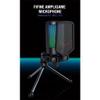 MSUDGH USB Microphone for Game Streaming, with Pop Filter Shock Mount and Gain Control, Condenser Microphone for Laptop/Computer view 2
