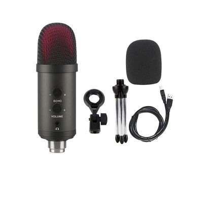 MSUDGH BM900 USB Microphone for Recording/Streaming/Gaming, Professional Microphone for PC/Laptop, Voice Volume Control