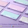 Hamile for iPad 9th Generation Case with Keyboard 10.2 Inch - Backlit Wireless Detachable Folio Keyboard Cover with Pencil Holder for iPad 8th Gen/7th Gen/iPad Pro 10.5"/iPad Air 3rd Gen (Purple) view 4