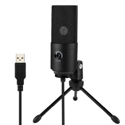 MSUDGH Condenser Game Microphone is Suitable for Notebook Computer Recording. Built-in Sound Card Dubbing Podcast Microphone