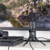 MSUDGH Condenser Game Microphone is Suitable for Notebook Computer Recording. Built-in Sound Card Dubbing Podcast Microphone view 4