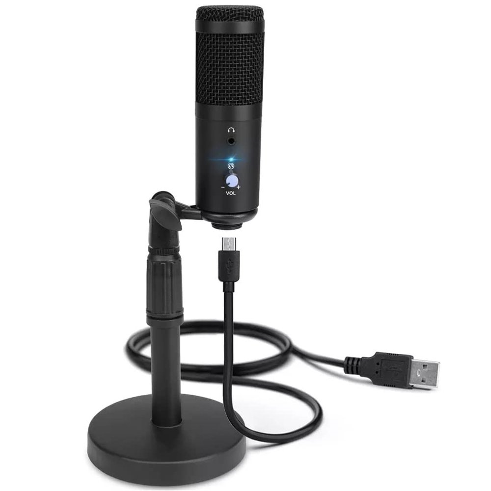 Desktop Metal USB Microphone, Professional Condenser Microphone, Suitable for Computer Notebook Streaming Media????