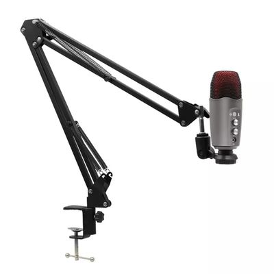 MSUDGH Recording RGB Condenser Microphone is Suitable for Laptop Professional USB Microphone for Game Live Broadcast