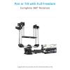 PROAIM Explorer Pro 2-Axis Motorized Pan Tilt Head w/ 12v Joystick for Jib Crane. Enhanced Rotational Force & Speed. Precise Controlled Moves, Stainless Steel Made, Payload 10kg/22lb (PT-EXPR-02) view 2