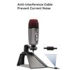 Capacitor USB Microphone Recording Microphone is Suitable for Computer Mobile Game Video Microphone Podcast Singing view 3