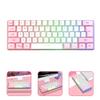 Mobestech 61 Key Keyboard Waterproof Keyboard Gaming Keyboard Mini Gaming Stuff Keyboard Small RGB Mechanical Keyboard USB Keyboard Gaming Keyboard Wired Keyboard Gaming Keyboard Mechanical view 2