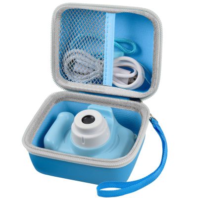 ANKHOH Camera Case for Seckton/for Desuccus/for PROGRACE/for Rindol/for GKTZ/for Dylanto/for GPOSY/for OZMI Digital Camera, Camcorder Storage Box Cable Accessory-Bag Only, Ligh Blue
