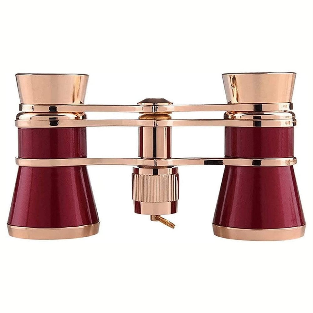 Feiyx Binoculars,High-Definition Drama Drama Stage Play Retro Compact Binoculars, with Low Light Night Vision Collapsible Binocular,Suitable for Bird Watching, Theater and Concerts, Hunting and Sport