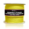 Kemp USA Premium 600' of 3/4" Polypropylene Floating Rope, Yellow view 1