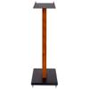 Monolith 32in Cherry Wood Speaker Stand with Adjustable Top Plate, Cherry (Each) Hold Speakers Weighing Up to 75 Pounds, Perfect for Center or Bookshelf Speakers view 2