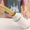 UPTALY 24 inch Extra Long Bristle Brush with 13 inch Bottle Brush, Beech Wood Handle, Bendable Washing Brush with Extended Handle, Big Gallon Water Jug Brush with Stainless Steel Pole view 2