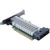 Highpoint Technologies Rocket 1120 - PCIe 3.0 x16 4-Port U.2 NVMe AIC. Unbeatable Peformance (PEX8747); No-Bifurcation Required view 3