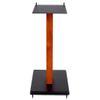 Monolith 18in Cherry Wood Speaker Stand with Adjustable Top Plate, Cherry (Each) Hold Speakers Weighing Up to 75 Pounds, Perfect for Center or Bookshelf Speakers view 2