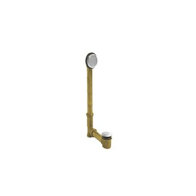 Mountain Plumbing: BDWUNV45/VB - Soft Toe Touch Style Bath Waste & Overflow Drain (Brass Body) - For Center Drain Tubs