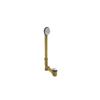 Mountain Plumbing: BDWUNV45/VB - Soft Toe Touch Style Bath Waste & Overflow Drain (Brass Body) - For Center Drain Tubs view 1