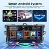 2G+64G Android Car Stereo for Honda CRV 2007-2011 with Wireless Carplay/Android Auto with WiFi GPS Navigation, 9" Touchscreen Bluetooth Car Radio Support USB FM/RDS EQ HD Backup view 4