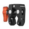 Andoer Crab Pliers Clip Super Clamp with 1/4" & 3/8" Screw Hole, Orange view 3