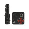 38MP 2K 1080P 1/3 Inch Digital Video HDMI Microscope C-Mount Camera & 500X C-Mount Lens For Phone PCB CPU Repair view 1