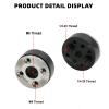 Alvins Standard Rosette Bolt-On Mount Adapter for Camera Cage,Camera Side Panel and Camera Rig view 3