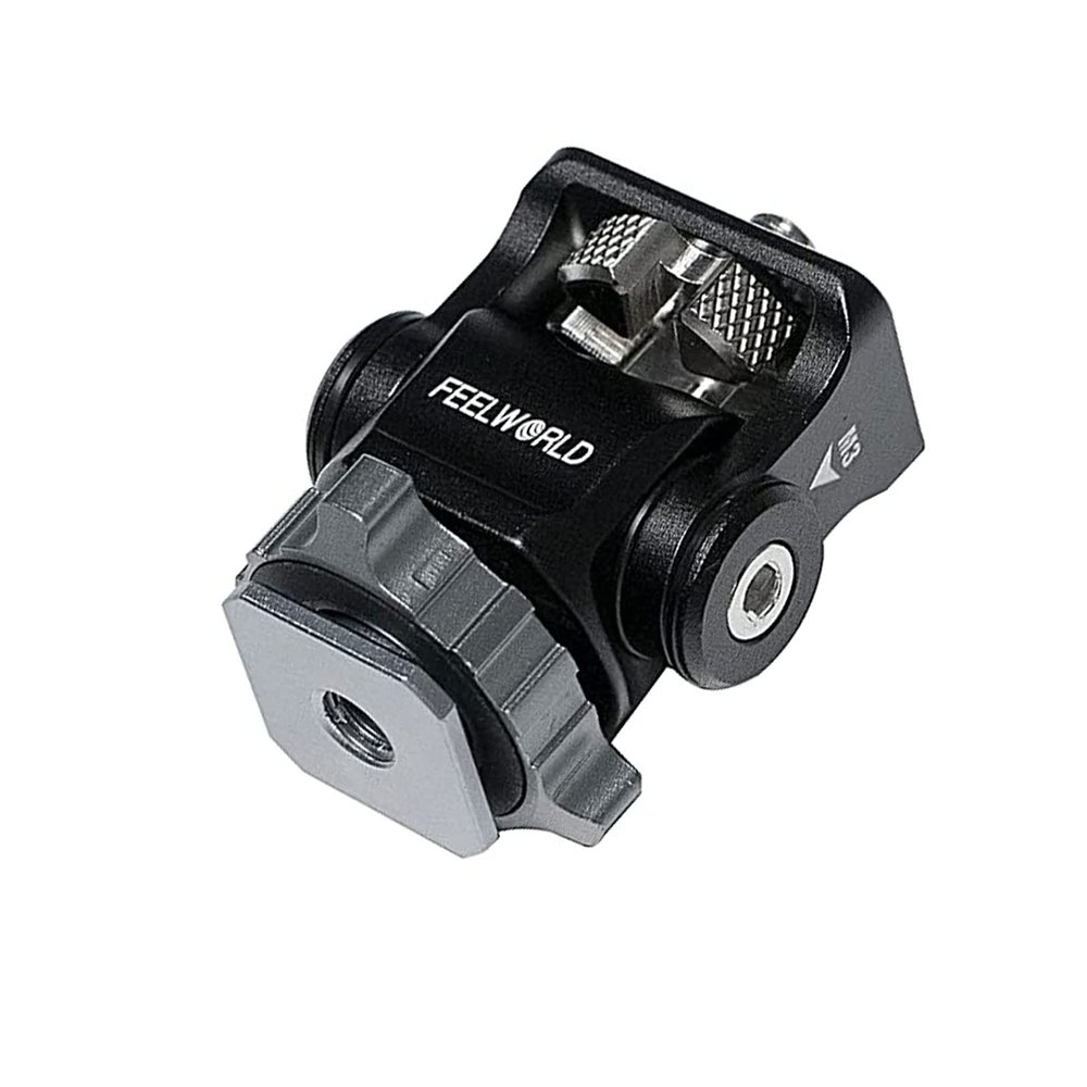 FEELWORLD Mini Hot Shoe Stand Camera Monitor Mount for DSLR, Microphone, DSLR Field Monitor