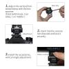 FEELWORLD Mini Hot Shoe Stand Camera Monitor Mount for DSLR, Microphone, DSLR Field Monitor view 3